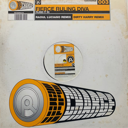 Fierce Ruling Diva “Rubb It In” 2 version 12inch Vinyl