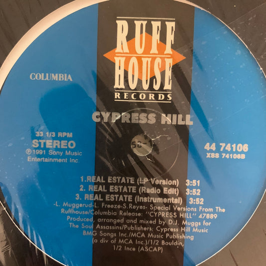 Cypress Hill “Hand on The Pump” / “Real Estate” 6 Version 12inch Vinyl