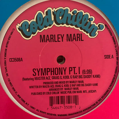 Marley Marl “Symphony PT 1” 2 Track 12inch Vinyl