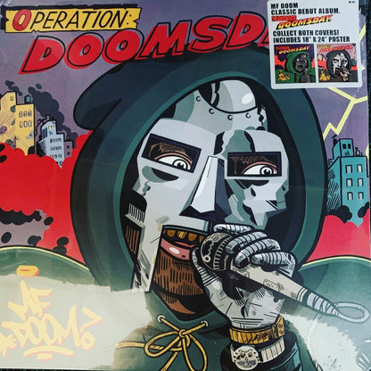 MF DOOM ‘Operation: Doomsday’ 2 X Vinyl Double LP 19 Track Album, Featuring “Doomsday” / “ Red And Gold” / “The Mystery Of Doom