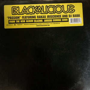 Blackalicious “Paragraph President” / “Passion” 2 Track 12inch Vinyl