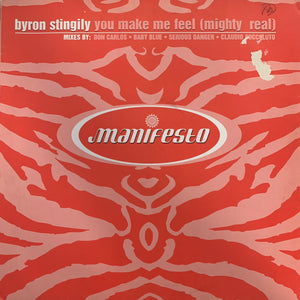 Byron Stingily “You Make Me Feel ( Mighty Reel )” 4 Track 12inch Vinyl