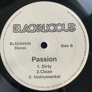 Blackalicious “Paragraph President” / “Passion” 2 Track 12inch Vinyl