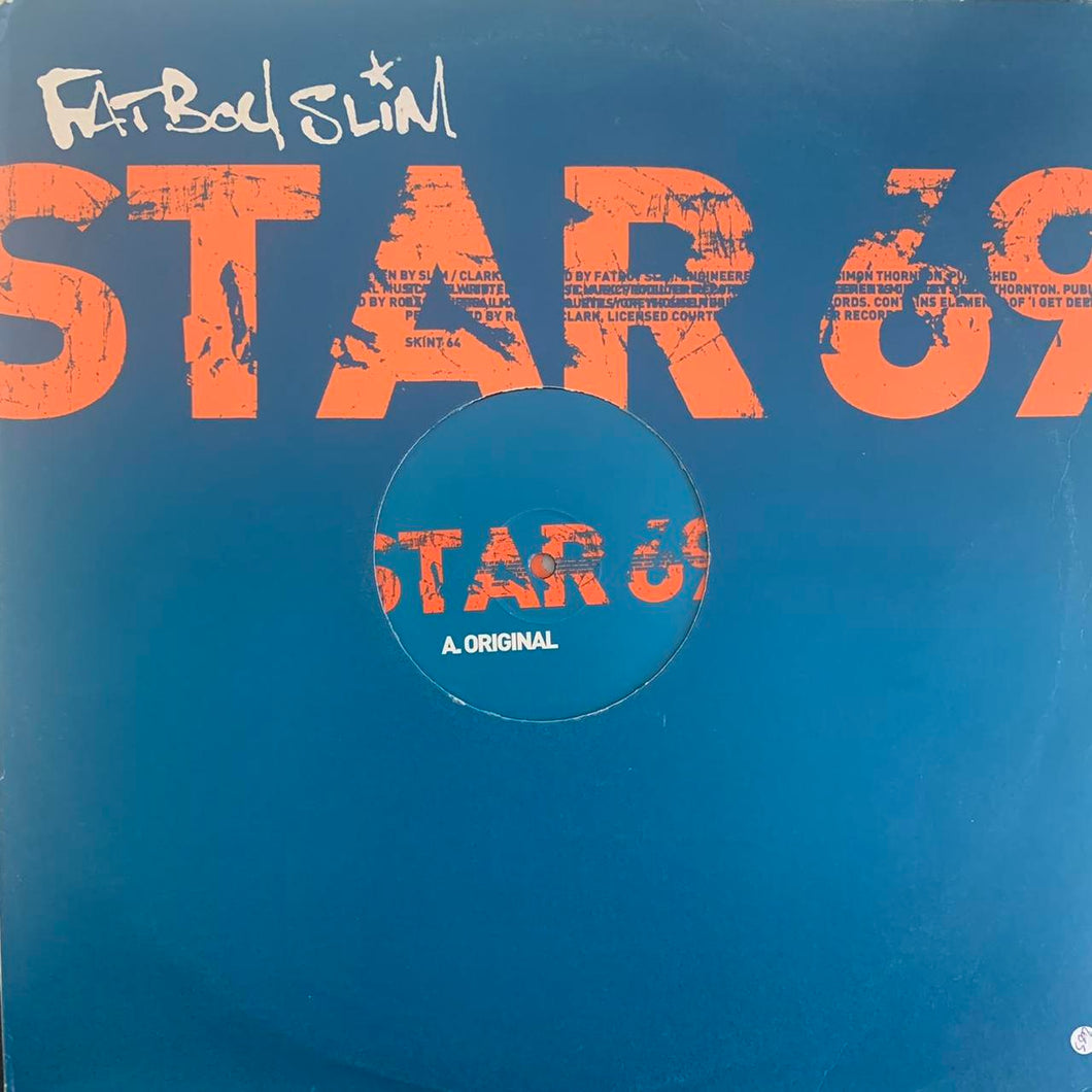 Fatboy Slim “Star 69” 6 Track 12inch rare Double Vinyl Pack Promo Version