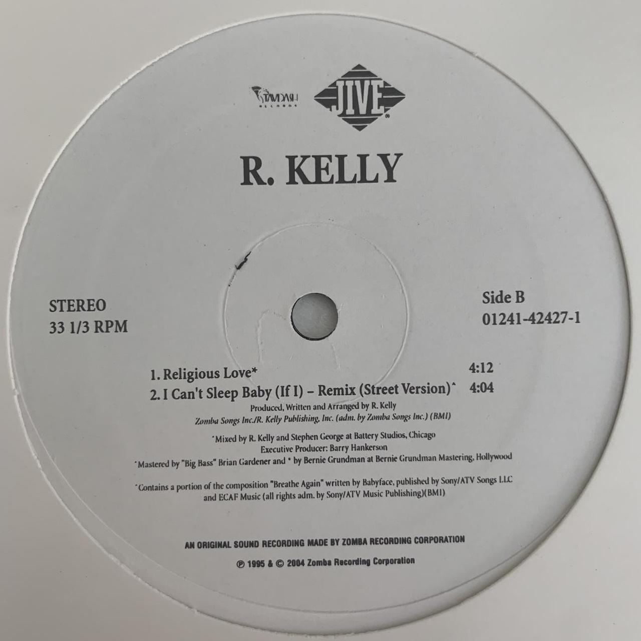 R Kelly “I Believe I Can Fly” / “Religious Love” / “I Can’t Sleep” 5 Track 12inch Vinyl