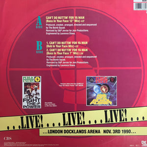 Public Enemy “Can’t Do Nuttin’ For Ya Man” 3 Version 12inch Vinyl