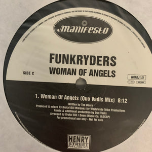 Funkryders “Woman Of Angels” 4 Track 2 X 12inch Vinyl
