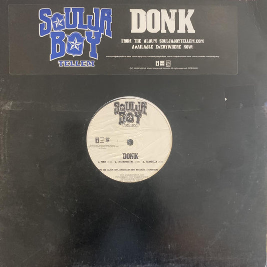 Soulja Boy “Donk” 6 Version 12inch Vinyl Single Promo Version