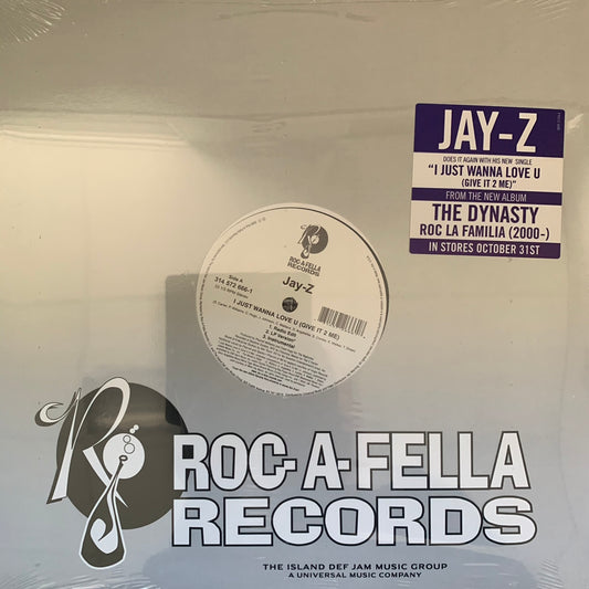 Jay-Z “I Just Wanna Love U ( Give It 2 Me )” Feat Pharrell / “Parking Lot Pimpin” 6 Version Factory Sealed 12inch Vinyl