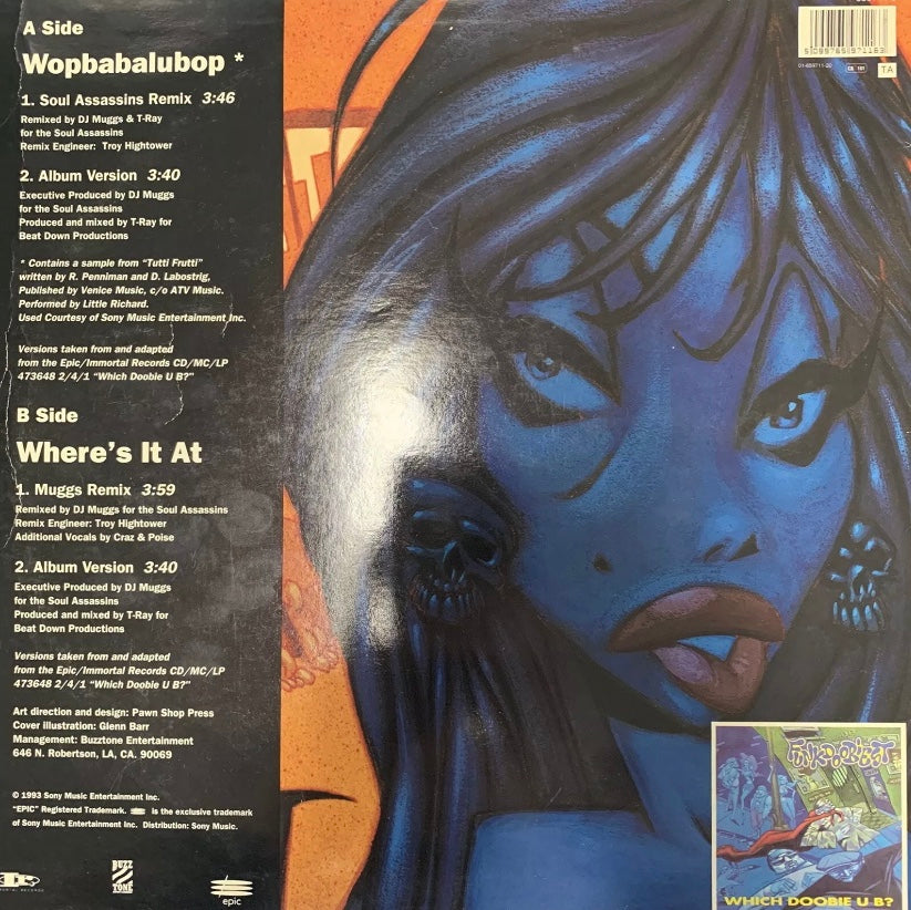 Funkdoobiest “Wopbabalubop” 4 Track 12inch Vinyl