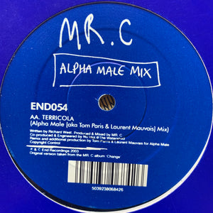 MR C “Terricola” Layo & Bushwacka and Alpha Male Mix 2 Track 12inch Vinyl
