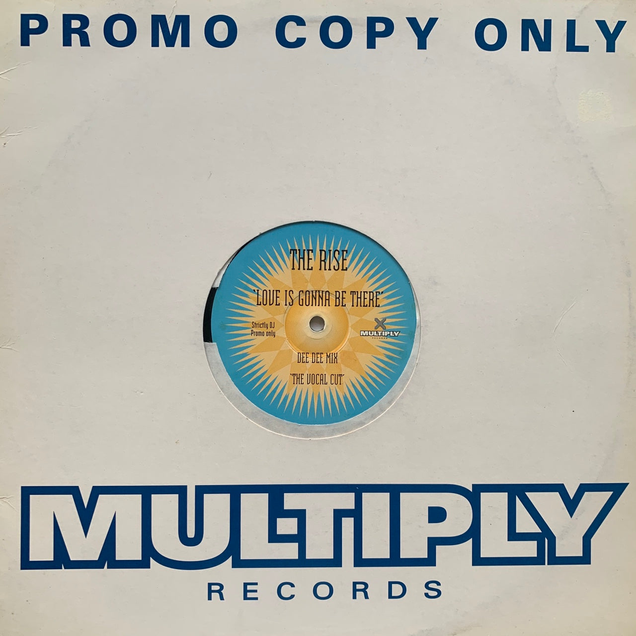 The Rise “Love is Gonna Be There” 5 version 12inch Vinyl