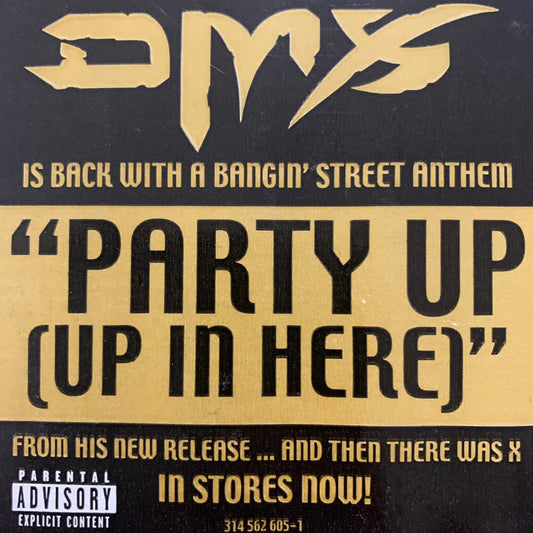 DMX Where “Party Up ( Up In Here )” 12 Inch Vinyl