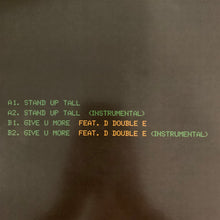 Load image into Gallery viewer, Dizzee Rascal “Stand Up Tall” 4 Version 12inch Vinyl