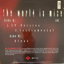 Load image into Gallery viewer, Ice Cube “The World is Mine” 3 Version 12inch Vinyl