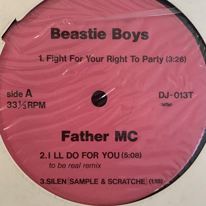 Souls of Mischief “93 Till Infinity” / Beastie Boys “Fight For Your Right” 4 Version 12inch Vinyl