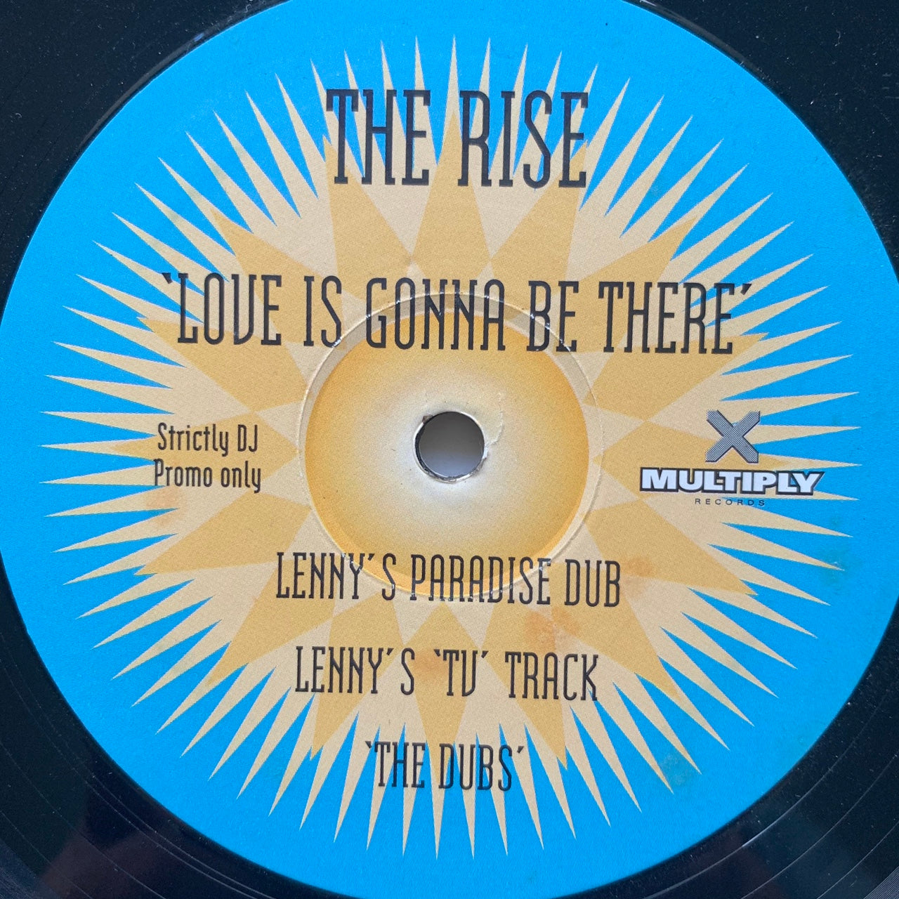 The Rise “Love is Gonna Be There” 5 version 12inch Vinyl