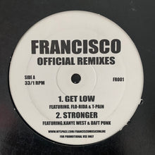 Load image into Gallery viewer, Kanye West Feat Daft Punk “Stronger” Francisco Remix plus 3 other tracks 4 Track 12inch Vinyl