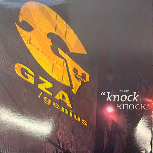 GZA / Genius “Knock Knock” 4 Track 12inch Vinyl