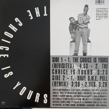Load image into Gallery viewer, Black Sheep “The Choice Is Yours” 4 Track 12inch Vinyl