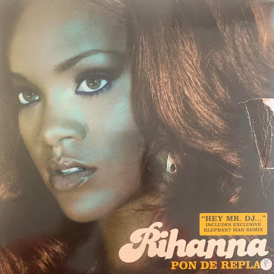 Rihanna “Pon De Replay” 3 Version 12inch Vinyl