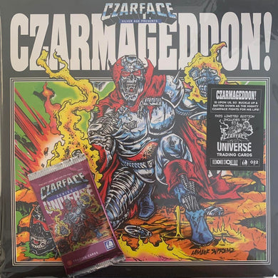 Czarface Silver Age Presents ‘Czarmageddon!’ 12 Track vinyl Album complete with Trading Cards Feat “Can it Be” / “Czarv Wolfman” / “Splash Page”