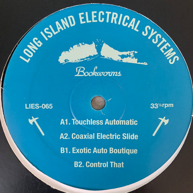 Bookworms “Touchless Automatic” on Long Island Electrical System’s L.I.E.S. Records 4 Track 12inch Vinyl