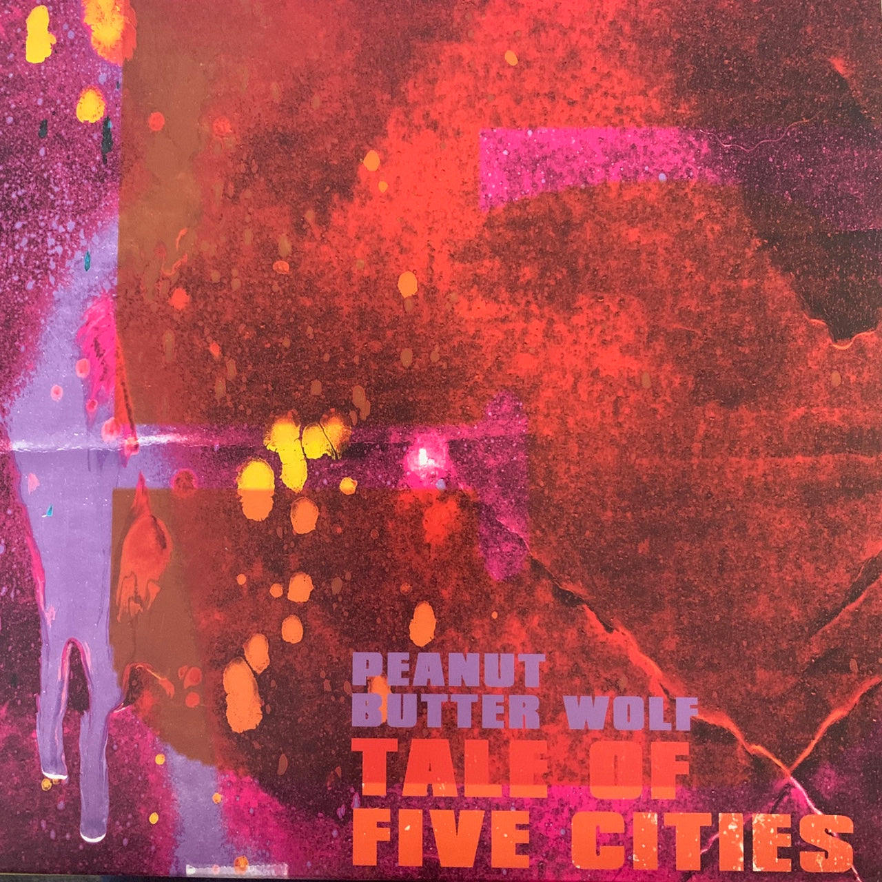 Peanut Butter Wolf “Tale Of Five Cities” 4 Track 12inch Vinyl