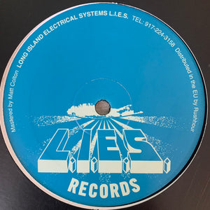 Bookworms “Touchless Automatic” on Long Island Electrical System’s L.I.E.S. Records 4 Track 12inch Vinyl