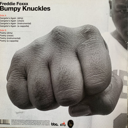 Freddie Fox ‘Bumpy Knuckles’ “Gangstas Again” / Poetry 8 Track 12inch Vinyl