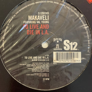 2pac Makaveli “To Live And Die In L.A.” 12inch Vinyl