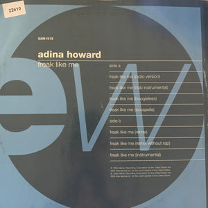 Adina Howard “Freak Like Me” 7 Version 12inch Vinyl