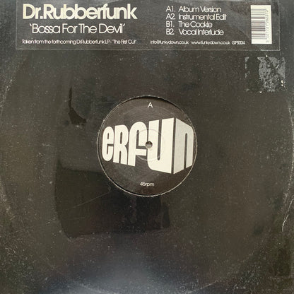 Dr. Rubberfunk “Bossa For The Devil” 4 version 12inch Vinyl