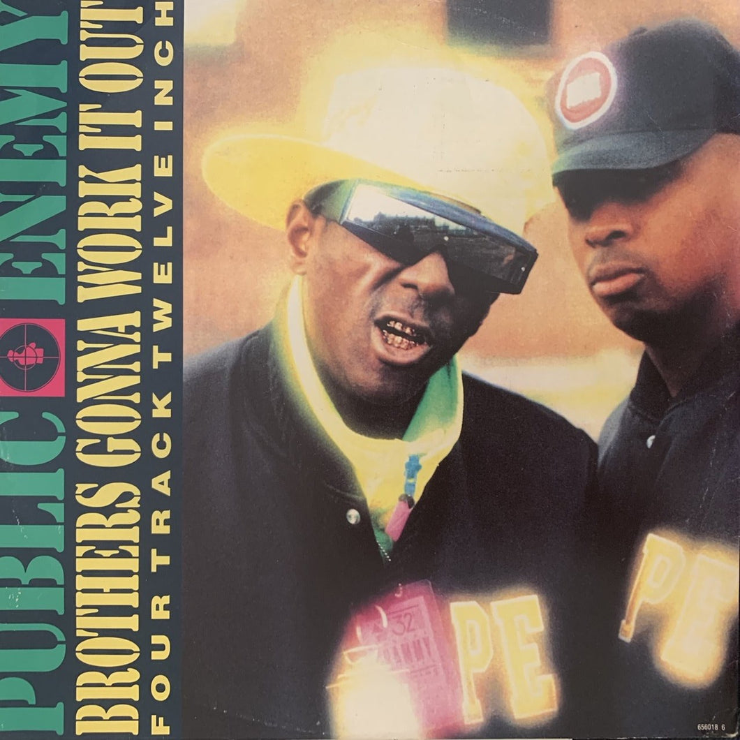 Public Enemy “Brothers Gonna Work It Out” / “Don’t Believe The Hype” 4 Track 12inch Vinyl