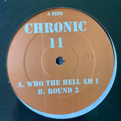 Ray Keith ‘Chronic 11’ “Who The Hell Am I” / “Round 2” 2 Track 12inch Vinyl