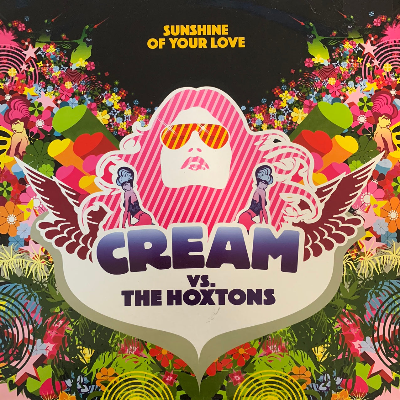 Cream Vs The Hoxtons #Sunshine of Your Love” 3 Track 12inch Vinyl