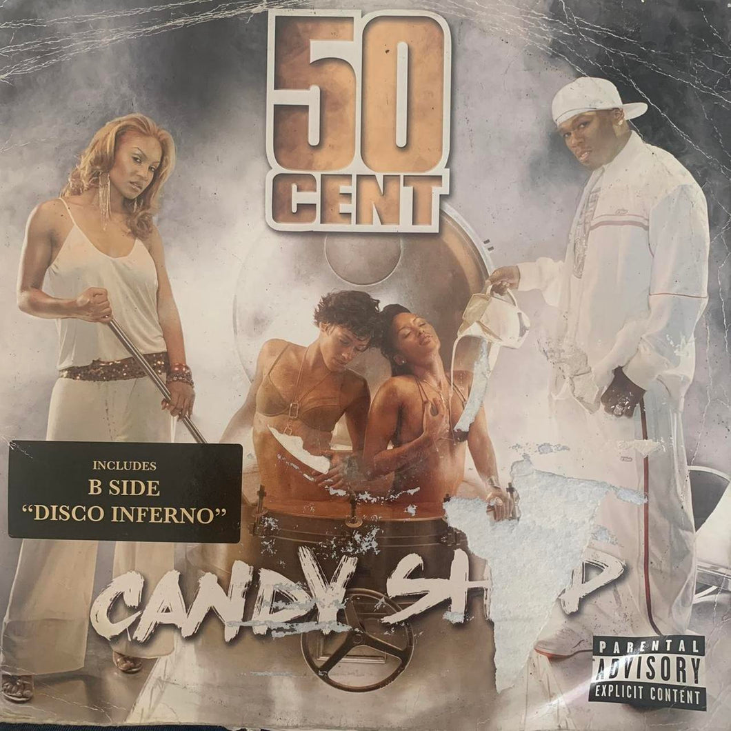 50 Cent “Candy Shop” / “Disco Inferno” 3 Version 12inch Vinyl