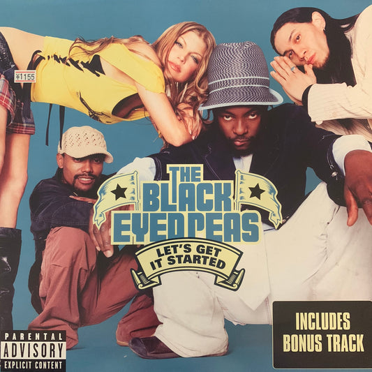 The Black Eyed Peas “Lets Get It Started” 3 Track 12inch Vinyl
