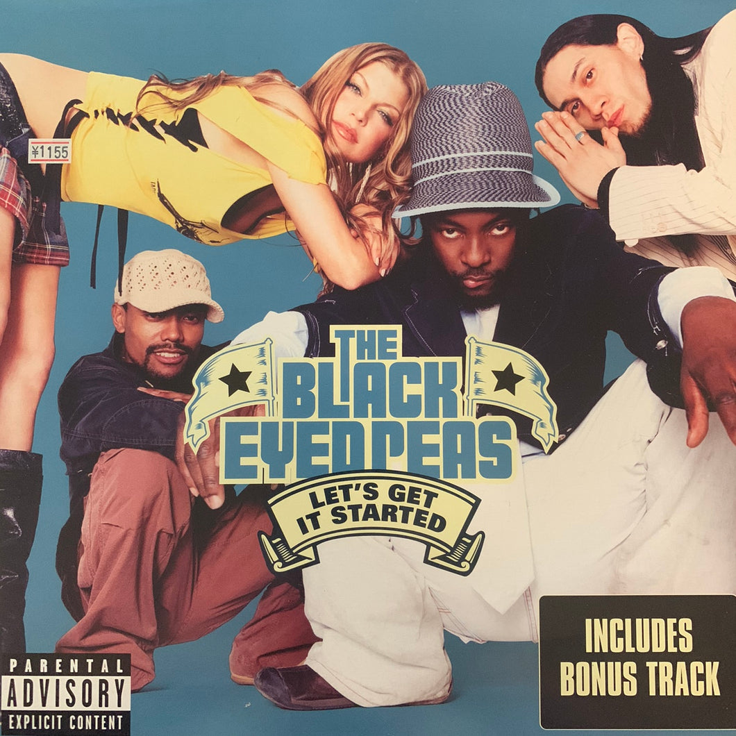 The Black Eyed Peas “Lets Get It Started” 3 Track 12inch Vinyl