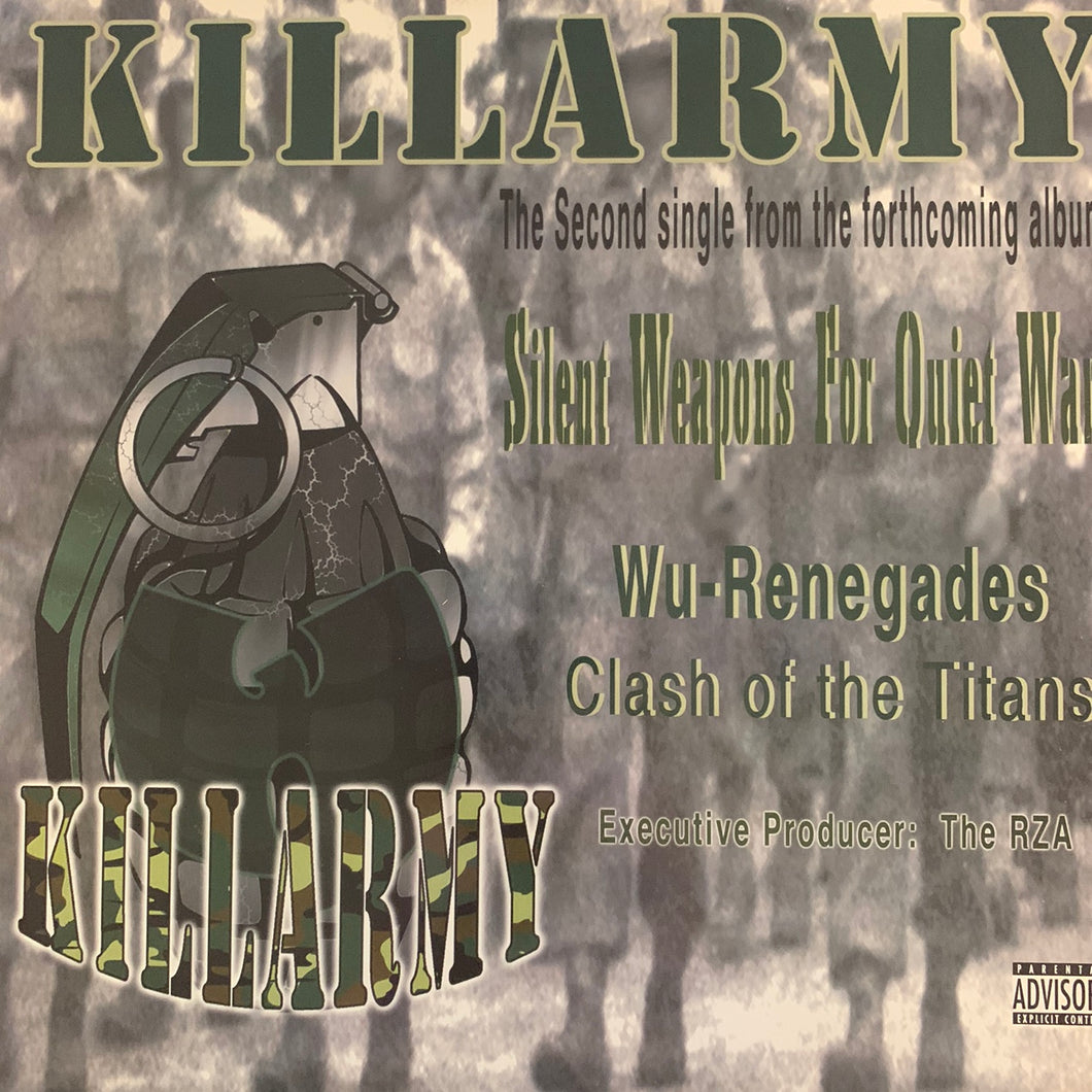 Killarmy “Wu Renegades” / “Clash Of The Titans” 5 Track 12inch Vinyl