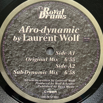 Laurent Wolf “Afro-Dynamic” 4 version 12inch Vinyl