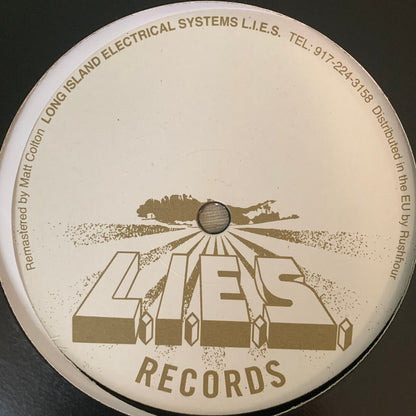 Bookworms “Love Triangles” on Long Island Electrical System’s L.I.E.S. Records 2 Track 12inch Vinyl