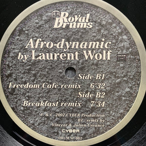 Laurent Wolf “Afro-Dynamic” 4 version 12inch Vinyl