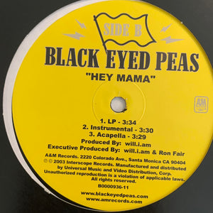 Black Eyed Peas “Let’s Get Retarded” / “Hey Mama” 6 Version 12inch Vinyl