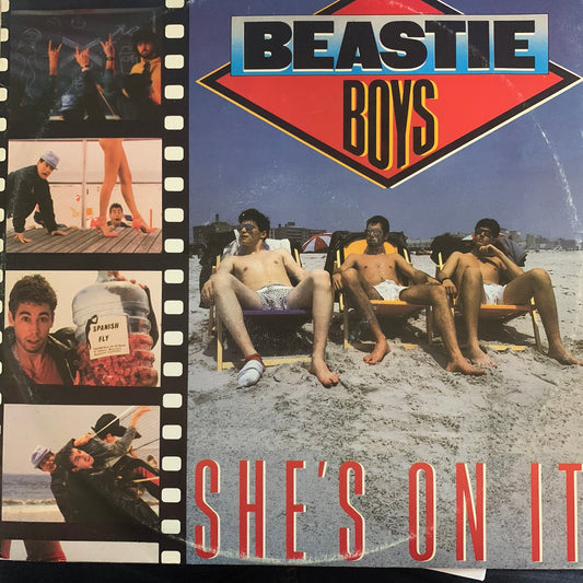 Beastie Boys “She’s on It” / “Hold it, Now Hit It” / Slow And Low” 3 Track 12inch Vinyl