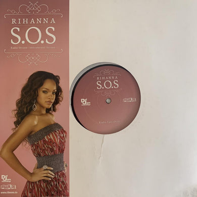 Rihanna “S.O.S” 3 Version 12inch Vinyl