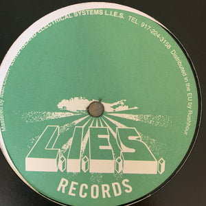 Gunnar Haslam “Fleuve” on Long Island Electrical System’s L.I.E.S. Records 4 Track 12inch Vinyl