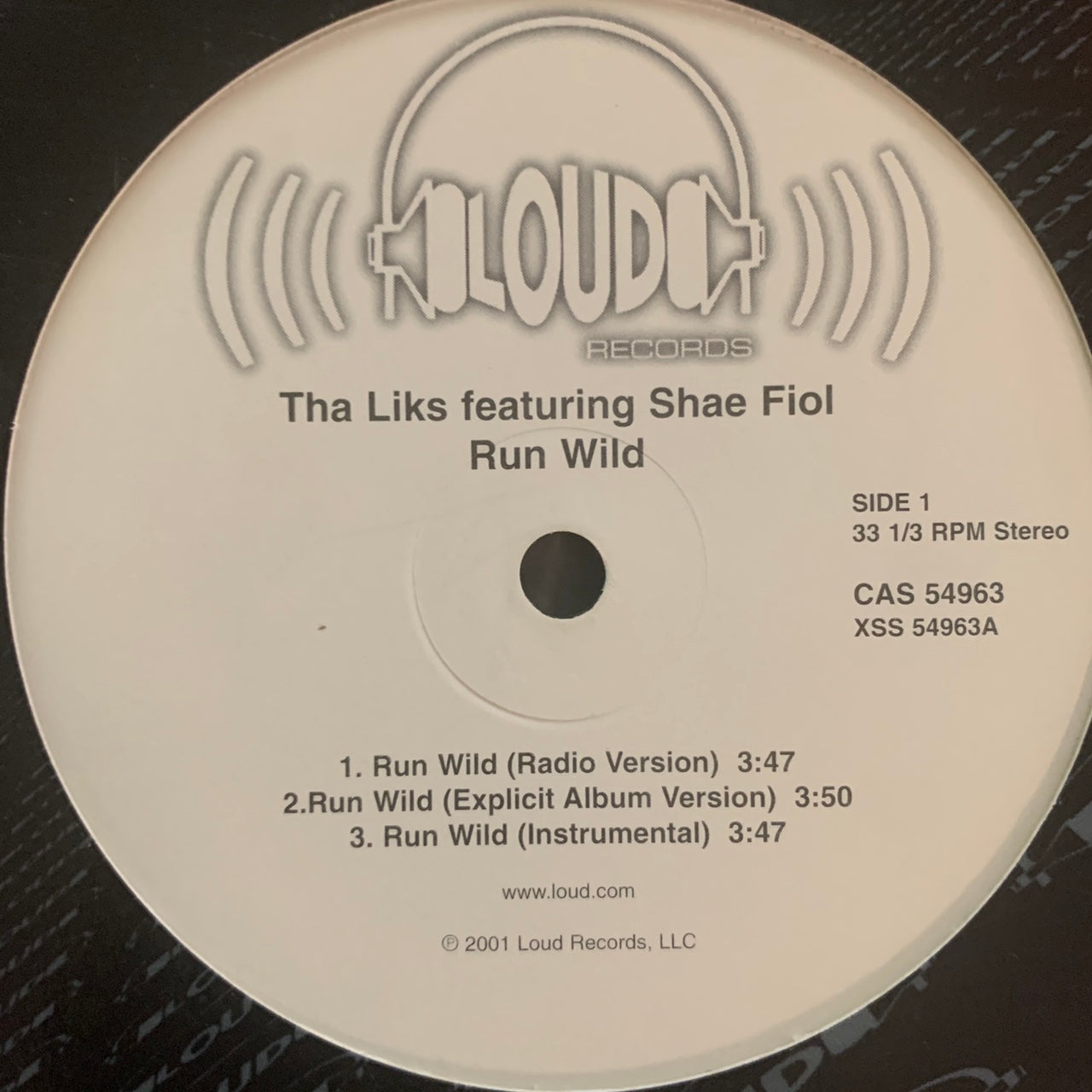 Tha Liks “Run Wild” Feat Shae Fiol 5 Track 12inch Vinyl