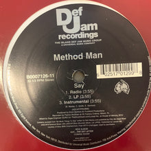 Load image into Gallery viewer, Method Man “Say” 6 Version 12inch Vinyl