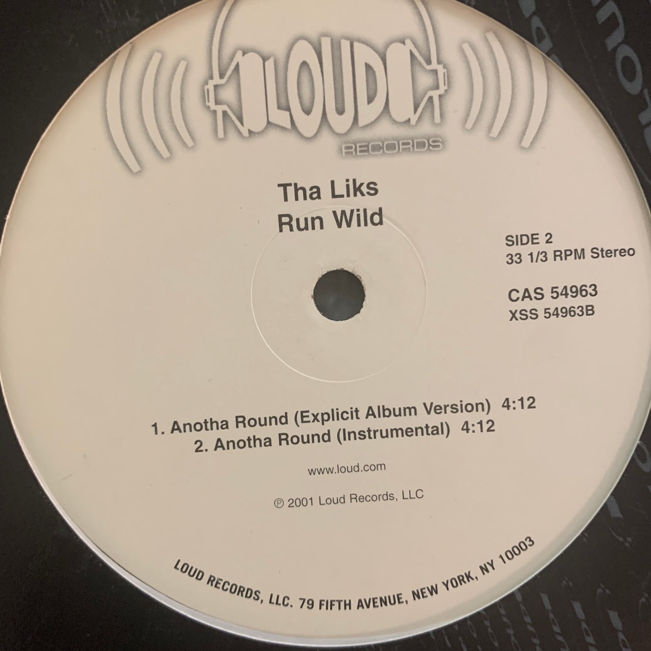 Tha Liks “Run Wild” Feat Shae Fiol 5 Track 12inch Vinyl
